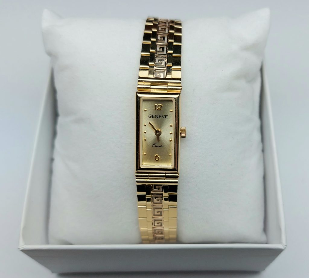 Zegarek złoty damski Geneve